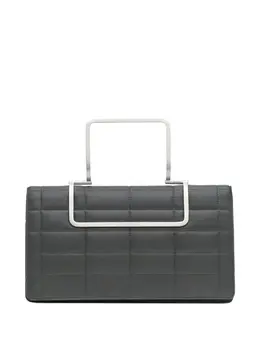 CHANEL Pre-Owned: Серый клатч 