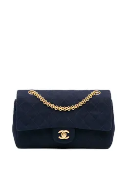 CHANEL Pre-Owned: Голубая сумка 