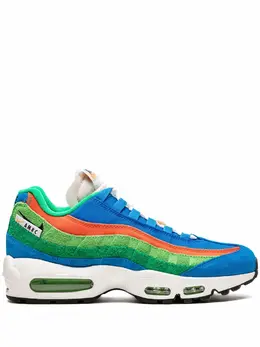 Nike: Светлые кроссовки  Air Max 95 SE
