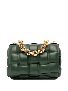 Bottega Veneta 2012-2025 Nappa Intrecciato Padded Chain Cassette satchel 32492250