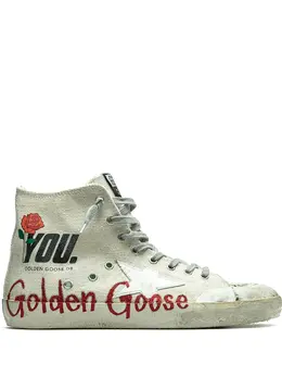 Golden Goose Francy "Beige/Red" sneakers 16100485