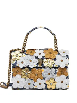 Kurt Geiger London medium Daisy floral-appliqué cross body bag 31886287