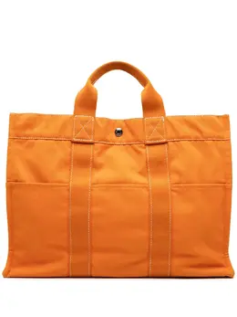 Hermes 20th Century Canvas Fourre Tout MM tote bag 32491355