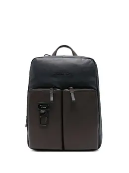 Piquadro logo-plaque backpack 32283335