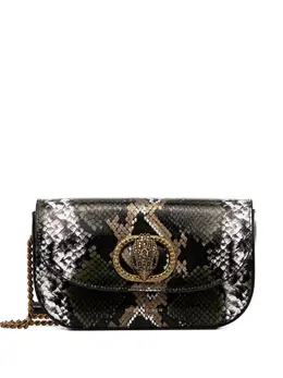Kurt Geiger London snakeskin-effect chain cross body bag 32111571
