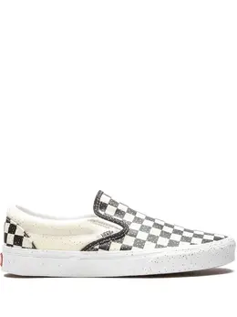 Vans: Чёрные мокасины  Classic Slip On