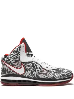 Nike: Чёрные кроссовки  Lebron 8