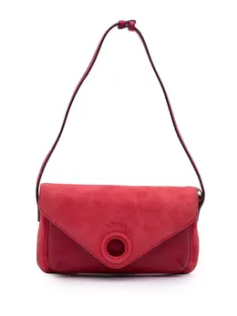 Loewe 2010-2025 Suede and Leather shoulder bag 31460302