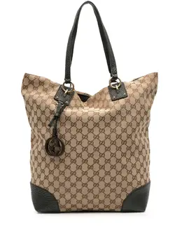 Gucci 2016-2025 Large GG Canvas GG Charm tote bag 31830852