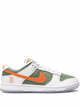 Nike: Белые кроссовки  Dunk Low
