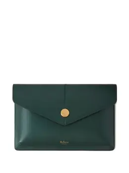Mulberry envelope press-stud clutch bag 31990894