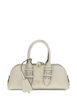 Pinko padlock logo-charm shoulder bag 32194091