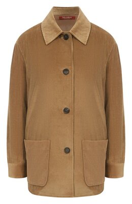 Max Mara Studio: Бархатная рубашка 