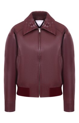 Bottega Veneta: Кожаная куртка 
