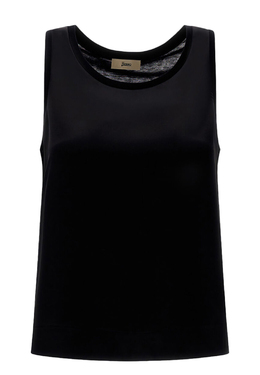 HERNO: Чёрный топ 