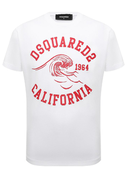 DSQUARED2: Белая футболка 