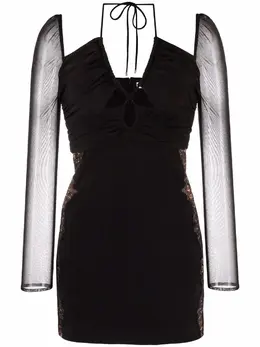 Self-Portrait: Драпированное платье 