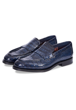SANTONI: Синие ботинки 