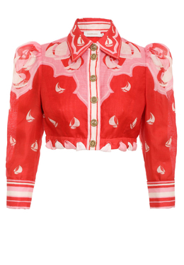 ZIMMERMANN: Красный топ 