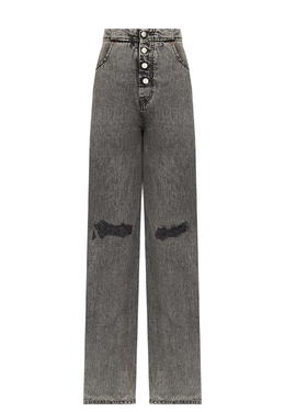 MM6 Maison Margiela: Прямые джинсы 