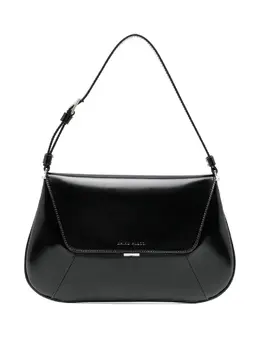 Amina Muaddi Ami leather shoulder bag 22350635