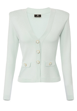 ELISABETTA FRANCHI: Трикотажный жакет 