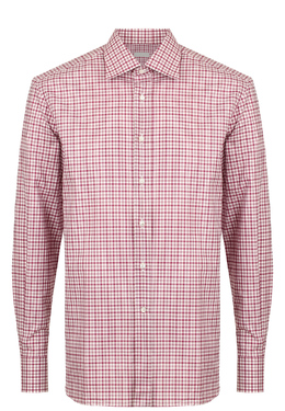 STEFANO RICCI: Бордовая рубашка 