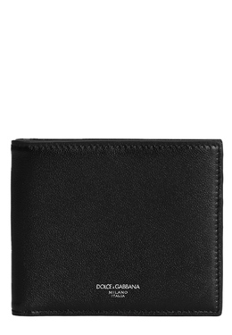 DOLCE&GABBANA: Чёрный кошелёк 