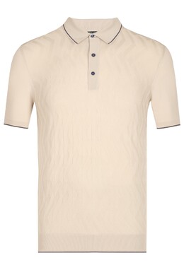 BERTOLO: Бежевое поло 