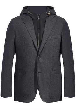 CORNELIANI: Серые пиджаки 