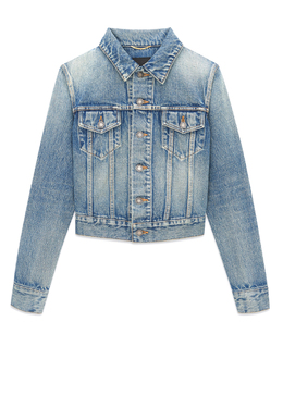 SAINT LAURENT: Голубая куртка 