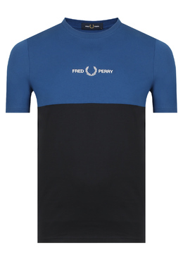FRED PERRY: Синяя футболка 