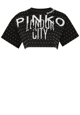 PINKO: Чёрная футболка 