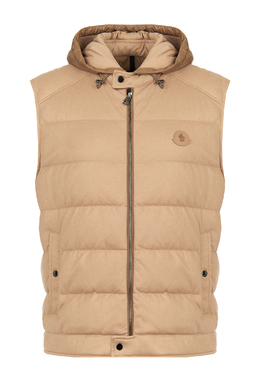 MONCLER: Стёганый жилет 