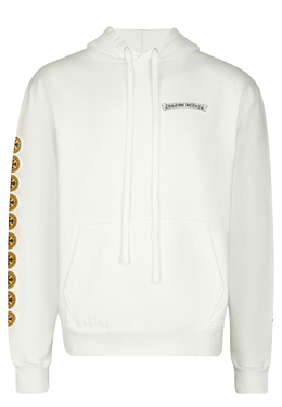 CHROME HEARTS: Белая толстовка 