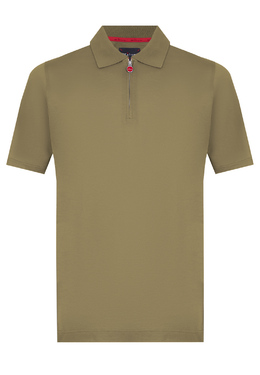 KITON: Зелёное поло 