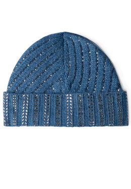 ERMANNO SCERVINO: Синяя шапка 