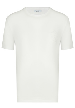 STEFANO RICCI: Белая футболка 