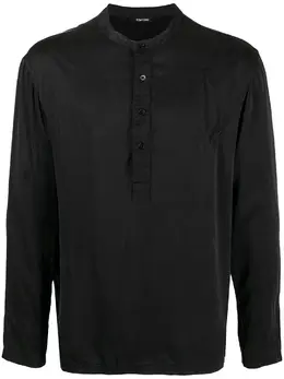 TOM FORD: Рубашка  Henley стрейч