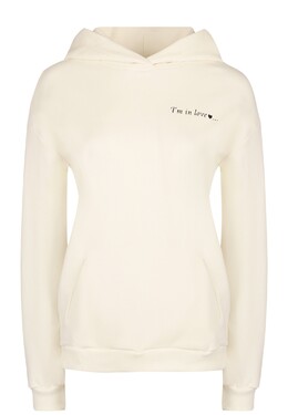 ELYTS: Белая толстовка 