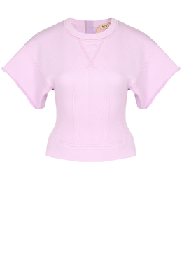 No21: Фиолетовая футболка 