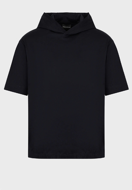 EMPORIO ARMANI: Синий свитер 
