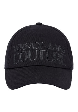 VERSACE JEANS COUTURE: Чёрная кепка 