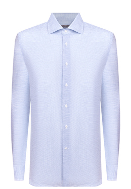 CORNELIANI: Синяя рубашка 