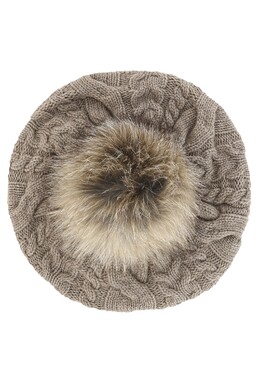 INVERNI: Коричневая шапка 