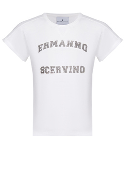 ERMANNO SCERVINO: Белая футболка 