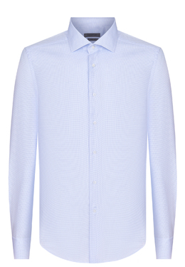 CORNELIANI: Синяя рубашка 