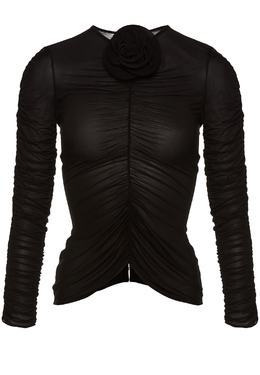 MAGDA BUTRYM: Чёрная блуза 