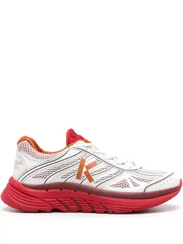 Kenzo: Красные кроссовки 