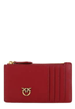 PINKO: Бордовый картхолдер 